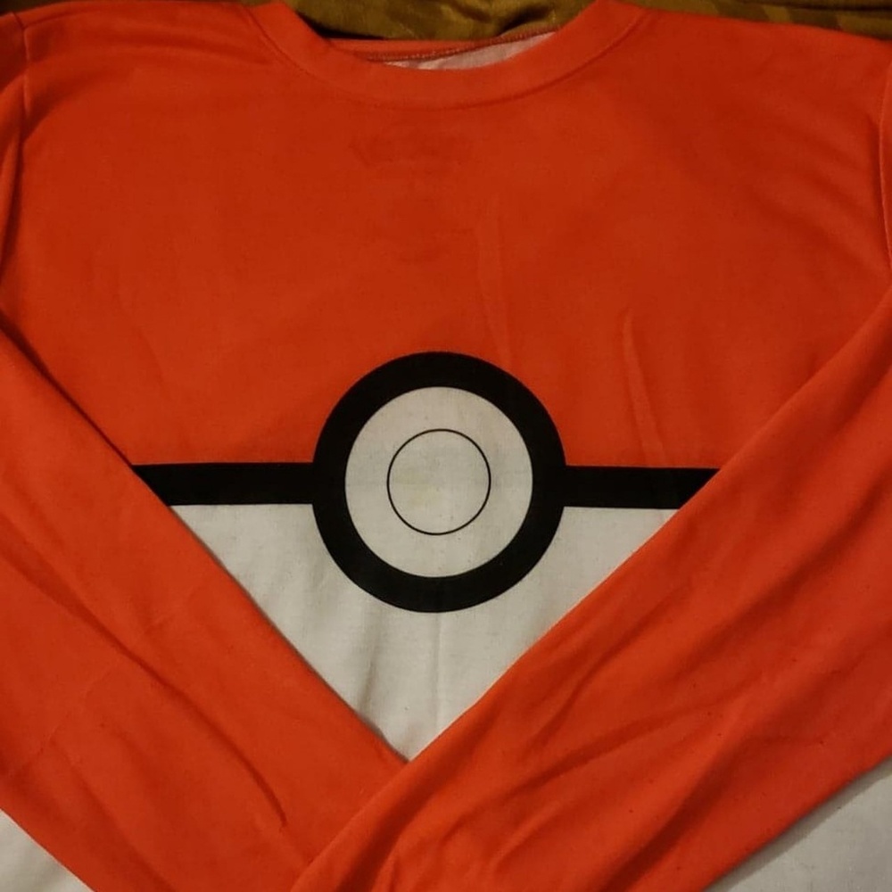 Long Sleeve Poke Ball Shirt